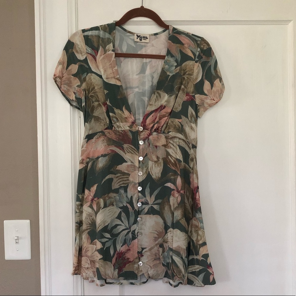 New w/o tags Show me your Mumu mini dress